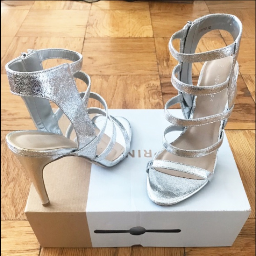 Silver Strappy Dress Sandal!